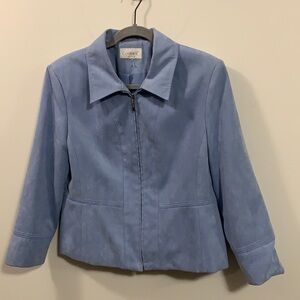 Conrad C Petite faux suede blazer Size S? See **